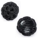 Messy Bun Hair Piece Clip in Bun Scrunchie Jaw Claw Juva Bun Curly Wavy Hair Updo Easy Stretch Big Chignon Short Ponytail Hairpiece for Women Dark Black Benehair Store