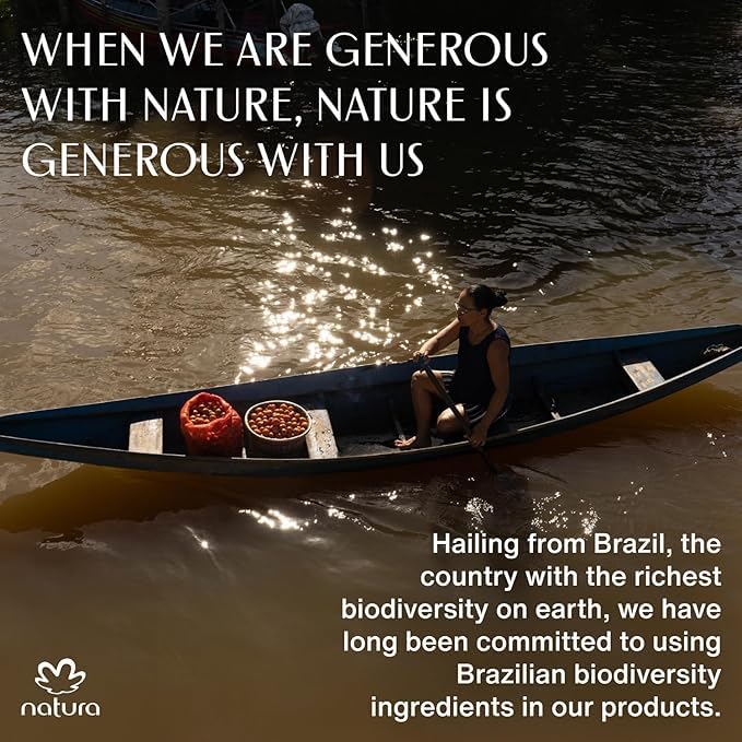 natura - Ekos Castanha Nourishing Foot Cream - Nourish & Soothe Dry Skin - Fast Absorbing - With Brazil Nut Oil to Deeply Moisturize - Vegan & Cruelty-Free - 2.6 oz (75g) Infinity Warehouse