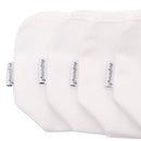 Augbunny 100% Cotton 16oz Heavy Duty Multi-Purpose Canvas Zipper Cosmetics Makeup Travel Toiletry Organizing Pouch 4-Pack Augbunny