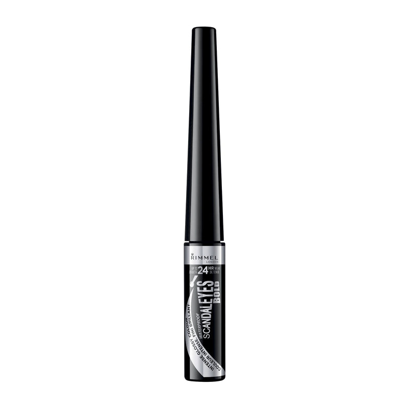 Rimmel Scandaleyes Liquid Liner, 001 Black, 0.37 Fluid Ounce Rimmel
