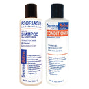 Scalp Psoriasis & Dandruff Shampoo and Conditioner by DermaSolve | Seborrheic Dermatitis Shampoo & Conditioner - Naturally Heals Itchy Flakey Inflamed Skin and Provides Soothing Moisturizing Relief Dermasolve