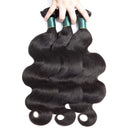 Ayisha Human Hair 3 Bundles Brazilian Body Wave Human Hair Bundles 100% Virgin Remy Human Hair Body Wave Human Hair Weave 3 Bundles Natural Black Color Double Weft Body Wave Human Hair Extensions Ayisha