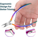Cuticle Trimmer with Cuticle Pusher, Easkep Cuticle Remover Cutter Nipper Durable Dead Skin Clipper Manicure Pedicure Tools Easkep