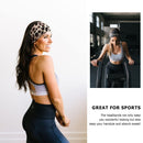 4-Pack DRESHOW Snake Leopard Headband Twist Headband Sport Vintage Yoga Headband Accessories Womens Girls DRESHOW
