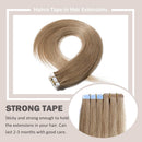14 Inch Real Human Hair Tape in Hair Extensions