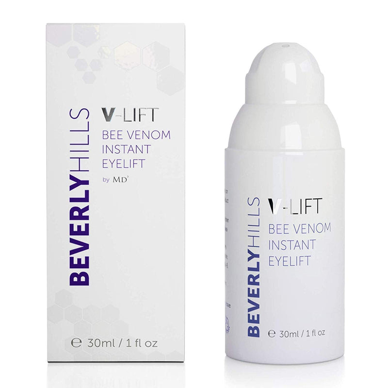 Beverly Hills V-Lift Instant Eye Lift and Eye Tuck Bee Venom Serum for Treating Puffy Eyes, Dark Circles, and Wrinkles BEVERLY HILLS