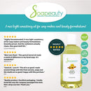 APRICOT KERNEL OIL Organic Cold Pressed Unrefined | 100% Pure Natural Apricot Oil for Skin, Face, Hair | Carrier for Essential Oils, Moisturizer, Massage | Sizes 4OZ to 1 GALLON | (4 OZ) Soapeauty