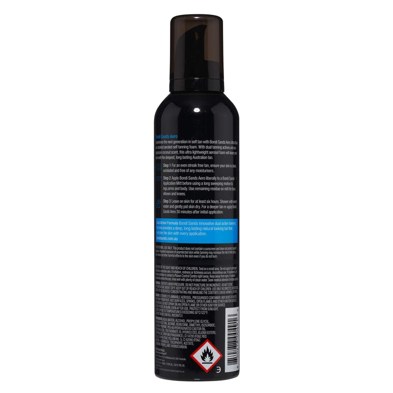 Bondi Sands Aero Self Tanning Foam | Lightweight + Fast-Drying Aerosol Formula Gives Skin a Hydrated, Long-Lasting Bronzed Glow | 7.61 Oz/225 mL martinandmark.com