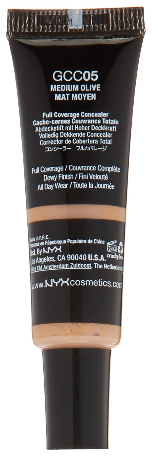 NYX Professional Makeup Gotcha Covered Concealer, GCC05 Medium Olive, 0.27 Fluid Ounce NYX PROFESSIONAL MAKEUP