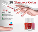 Karma Organic Halal Nail Polish Certified - Truly Breathable Cruelty Free and Vegan - Oxygen Permeable Wudu Friendly Nail Enamel (SUFIA) karma organic