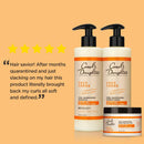 Curly Hair Products Gift Set by Carol's Daughter, Coco Creme Sulfate Free Shampoo and Conditioner Set with Silicone Free Hair Butter, for Very Dry Curly Hair, with Coconut Oil and Mango Butter Carol's Daughter