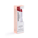 Honest Beauty Lip Crayon-Demi-Matte, Strawberry with Jojoba Oil & Shea Butter | Lightweight, High-Impact Color | EWG Certified + Dermatologist tested + Hypoallergenic & Cruelty free | 0.105 oz. Honest Beauty