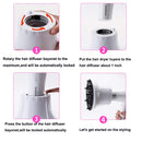 Universal Hair Diffuser Hair Dryer Diffuser Attachment For Curly Wave Thick and Nature Hair Profession Blow Dryer Diffuser Attachment Use Honeycomb Element Adjustable to 1.4-2.6 inch for Dryer Nozzle Ulico