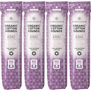 SoulSation Organic Cotton Rounds, 400 Count - Makeup Remover Pads for Face, Lint-Free SOULSATION