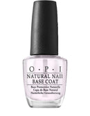 OPI Nail Polish Top Coat, Protective High-Gloss Shine, 0.5 Fl Oz, OPI Nail Polish Base Coat, Natural Nail Polish Base Coat, 0.5 Fl Oz OPI
