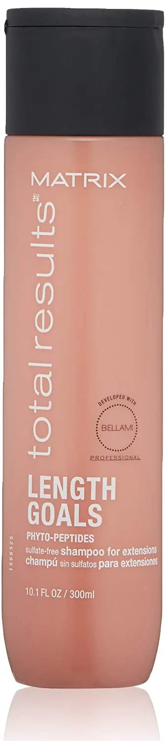 MATRIX Total Results Length Goals Shampoo | Protects Color Vibrancy & Restores Shine | Sulfate-Free | for Hair Extensions | 10 Fl Oz Beauty Coquette