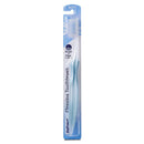 Sofresh Flossing Toothbrush - Adult Size Soft | You Choose Color and Quantity (4, Blue) | Bundle with (1) WELdental Mint Xylitol Dental Floss Travel Size WELdental