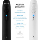 AquaSonic Duo Dual Handle Ultra Whitening 40,000 VPM Wireless Charging Electric ToothBrushes - 3 Modes with Smart Timers - 10 Dupont Brush Heads & 2 Travel Cases Included Aquasonic
