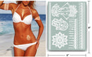 Terra Tattoos White Henna Temporary Tattoos 75+ Mandala Tattoos Flowers, Mandalas, Elephants & more! Waterproof Nontoxic Long Lasting Perfect for Beach, Festivals, & Parties Terra Tattoos