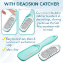 Callus Remover For Feet | Double-sided Foot Scrub -Foot File -Dead Skin Remover -Foot Rasp for Exfoliation -Wet & Dry Feet Scrubber for Smoothing & Softening Feet -Pedicure Tool for Foot Care Relax Tony