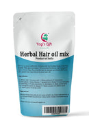 Yogi’s Gift | Ayurvedic Herbal Hair oil mix | 75 g x 2 packs | 18 Essential herbs for hair growth oil | 100% Natural Ayurvedic herbs | Product of India YOGI’S GIFT – Celebrating health Store