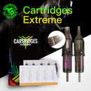 Dragonhawk 20Pcs Extreme Cartridges Disposable Tattoo Needle Standard 13 Single Stack Magnum (1213M1) Dragonhawk