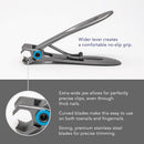 Barefoot Scientist Clip Clip Easy-Trim Nail Clippers, Stainless Steel Clippers for Perfect Nails Barefoot Scientist