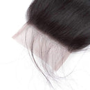QTHAIR 12a Grade Straight Human Hair Lace Closure 18" 130% Density Unprocessed Straight Human Hair Lace Closure QTHAIR