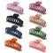 8 Pcs Hair Clips Large Claw Hair Clips for Thick Hair No Slip, Strong Hold Big Hair Claw Banana Hair Claw Clips for Women and Girls Hair Accessories Gifts Yanwenx