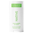 Native Whole Body Deodorant Stick Contains Naturally Derived Ingredients, Deodorant for Men and Women | 72 Hour Odor Protection, Aluminum Free with Coconut Oil and Shea Butter | Coconut & Vanilla Infinity Warehouse