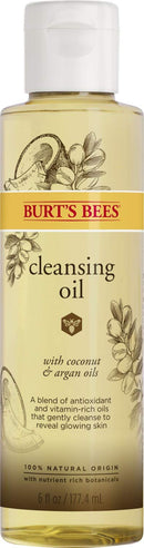 Burt's Bees 100% Natural Facial Cleansing Oil for Normal to Dry Skin, 6 Oz Burt's Bees