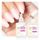 Protein Nail Strengthener for Gel Enthusiasts: Repair Thin Weak Peeling Nails After Acrylics Gel Removal - Milky White Nail Hardener and Growth Treatment Ridge Filler Milky White Polish Infinity Warehouse