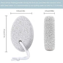 Natural Pumice Stone for Feet, Borogo 2-Pack Lava Pedicure Tools Hard Skin Callus Remover for Feet and Hands - Natural Foot File Exfoliation to Remove Dead Skin, Heels, Elbows, Hands Borogo