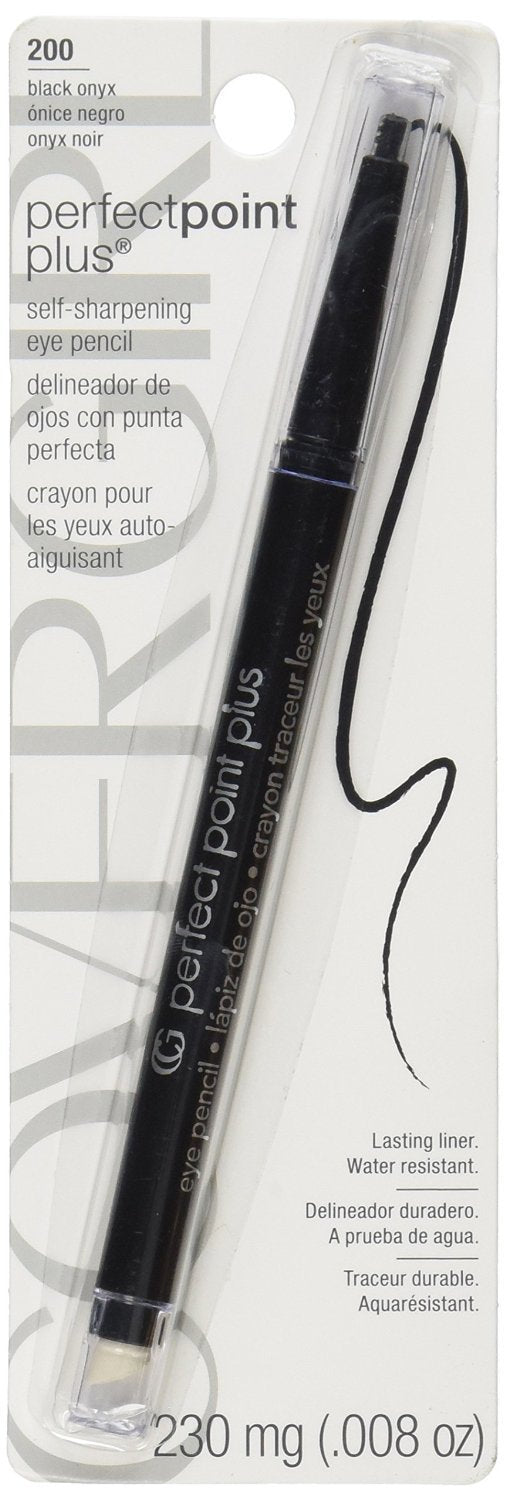 CoverGirl Perfect Point Plus Eye Pencil - 200 Black Onyx - Net Wt. .008 (230 mg) Each - Pack of 3 Eye Pencils COVERGIRL