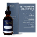 Toups & Co Seabuckthorn Cleansing Oil | Non-Comedogenic Cleanser & Makeup Remover | With Seabuckthorn, Jojoba & Castor Oil | Balances, Hydrates & Protects Skin Barrier | 2 oz Infinity Warehouse