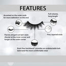 Ardell False Eyelashes 3D Faux Mink 852, 4 pairs Ardell