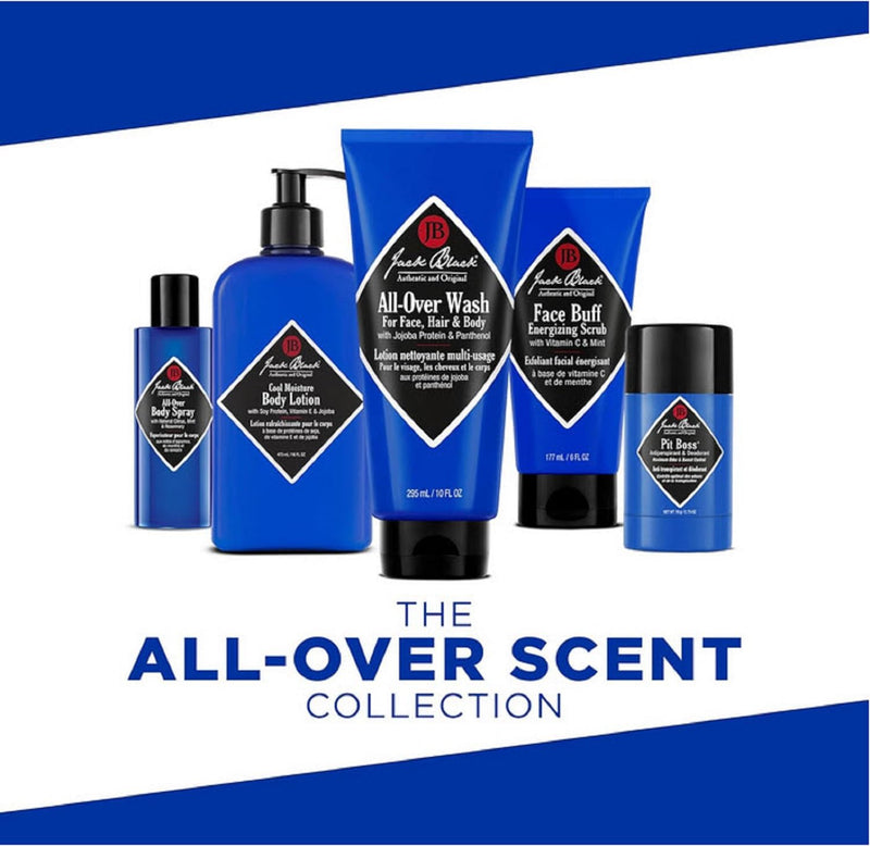 Jack Black Body & Hair Cleanser – Mens Body Wash, Mens Shampoo, Skin Care, Hair Care, Body Wash Men, Sulfate–Free Infinity Warehouse