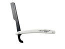 Crispy Linez Barber Straight Razor | Turkish Model | 10 Blades Included | White & Black Crispy Linez