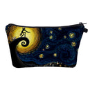 Cosmetic Bag MRSP Makeup bags for women,Small makeup pouch Travel bags for toiletries waterproof Dead The Nightmare Before Christmas (The Starry Night) MRSP