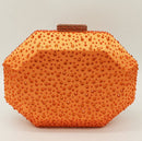 4000pcs Mixed Size Hot Fix Round Crystals Gems Glass Stones Hotfix Flat Back Rhinestones (Orange) MASSIVE BEADS