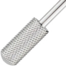 PANA Professional 3/32" Shank Size - Smooth Top Small Barrel Silver Carbide Bit Fine Grit - Nail Drill Bit for Dremel Machine PANA