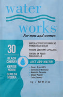 Water Works Water Activated Permanent Powder Hair Color for Men and Women, 30 Black Cherry Water Works