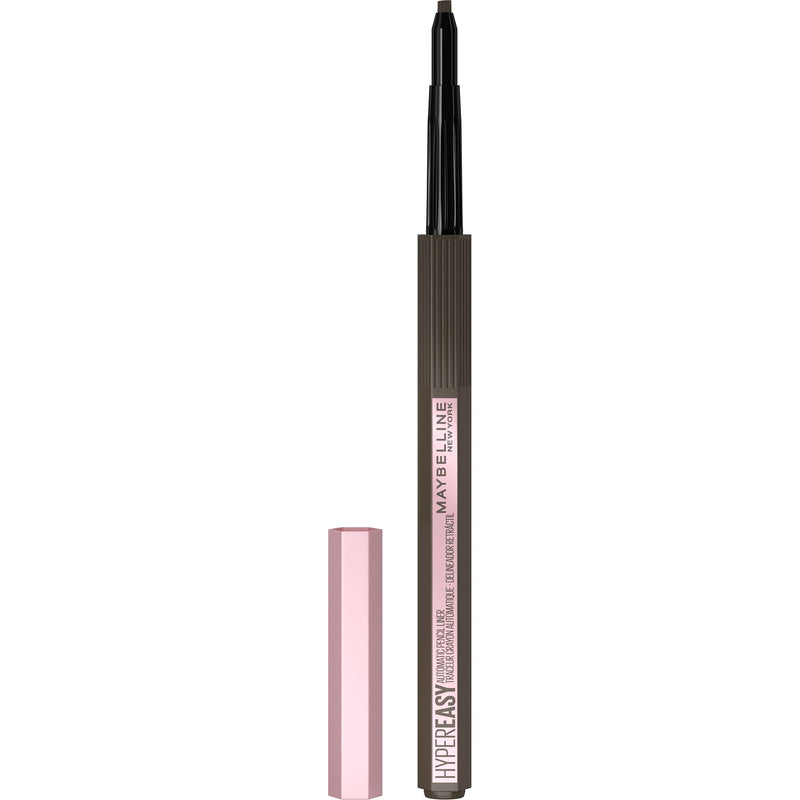 Maybelline New York Hyper Easy No Slip Pencil Eyeliner Makeup, Deep Brown, 0.001 oz. Maybelline New York