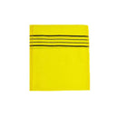 Korean Asian Exfoliating Bath Washcloth Towel 4pcs(Yellow) GOLDSANGSA Korean Italy Towel