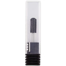 USA Pana 3/32" Safety Nail Carbide - Smooth Round Top Small Barrel Head for Electric Dremel Drill Machine (Black, Silver, Gold - 5XC to Extra Fine Grit) (Coarse, Small Barrel - DLC Black) PANA
