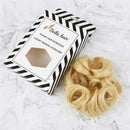 Bella Hair Instant Messy Bun Extension, Real Human Hair Scrunchies for Women Wavy Curly Up-Do Chignon Hairpiece (