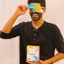 Self-Heating Steam Eye Mask Compress for Dry & Tired Eyes, Longest Lasting (40+ mins), Disposable, No Microwave, Sleep Better, Headache Relief, Puffiness and Dark Circles, Combine with Gold Hydrogels Sunnies