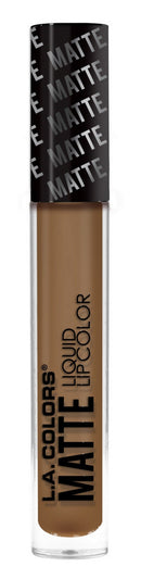 L.A. COLORS Matte Liquid Lip Color, Suede, 1 Ounce (CLG402) L.A. COLORS