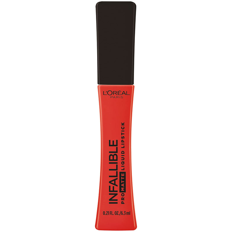 L'Oreal Paris Infallible Pro Matte Liquid Lipstick, Long-Lasting Intense Matte Color, Up to 16HR Wear, highly pigmented, full coverage liquid lipstick, Ma Chérie, 0.21 fl. oz. L'Oreal Paris