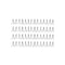 Ardell Professional Individual Duralash Flares, Medium Black 56 individual lashes (Pack of 4) Ardell